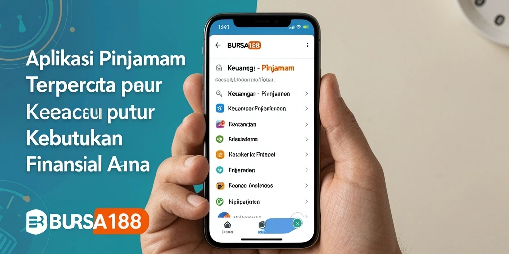 Antarmuka BURSA188 yang sederhana dan intuitif untuk aplikasi pinjaman.