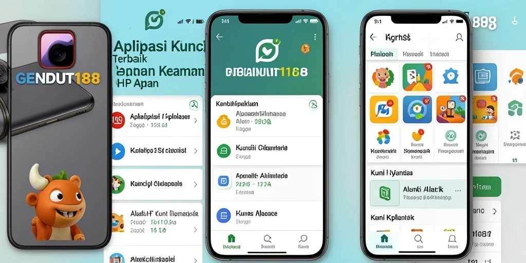 Tampilan antarmuka GENDUT188 yang intuitif dan modern.