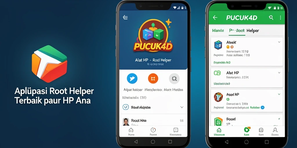 Antarmuka aplikasi PUCUK4D yang sederhana dan efektif.