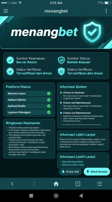 Halaman Resmi Menangbet untuk Pengguna Android